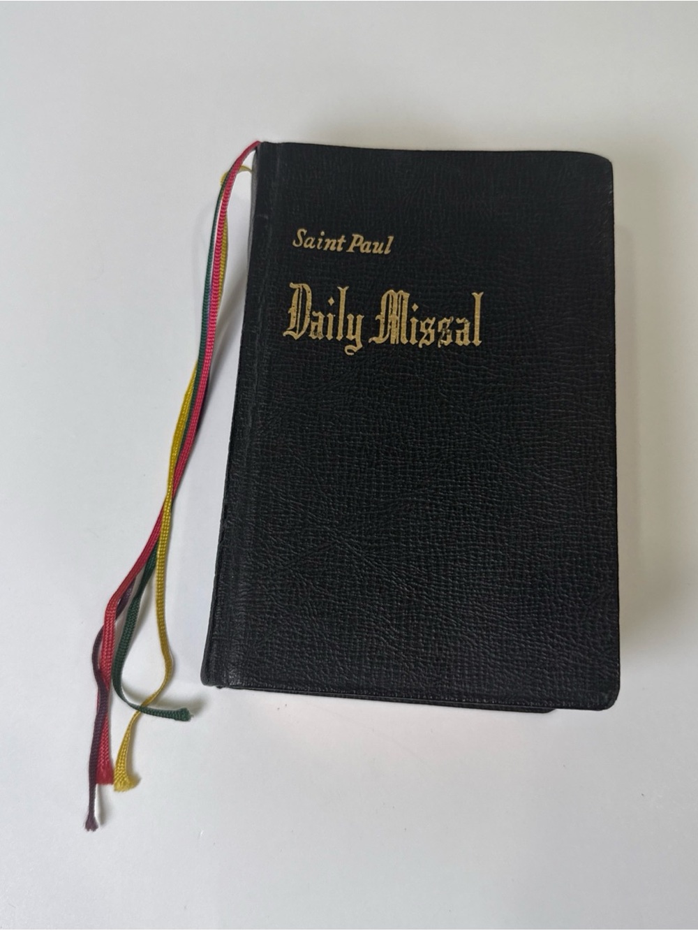 VTG 1967 Saint Paul Daily Missal Edited By Daughters of St. Paul Editions Black